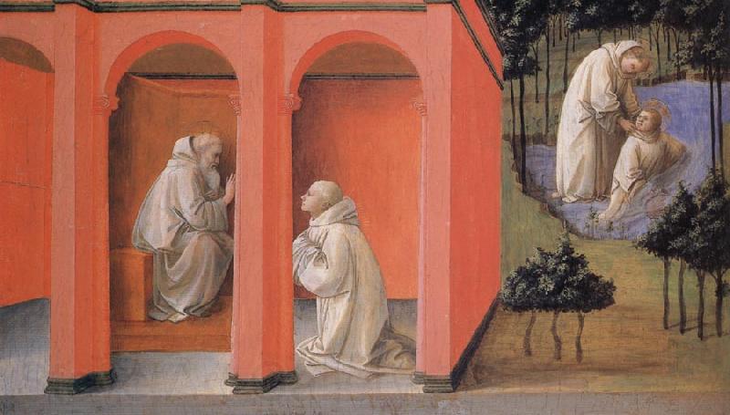 Fra Filippo Lippi The Miraculous Rescue of St Placidus